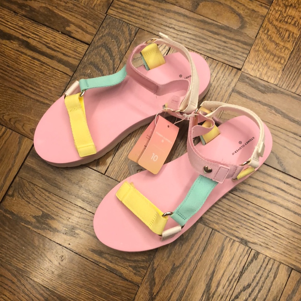 NWT Stoney Clover Lane x Target Pastel Sandals SCL